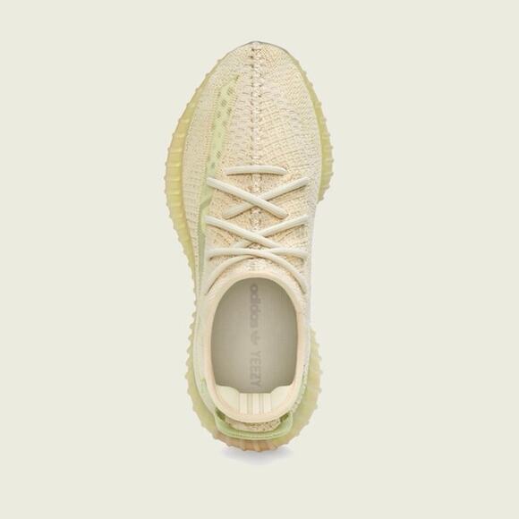 Adidas Yeezy Boost 350 V2 Flax Tan Sneakers Mens 9.5 main image 9